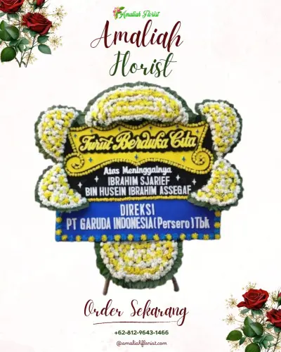 Papan Bunga Duka di Purus
